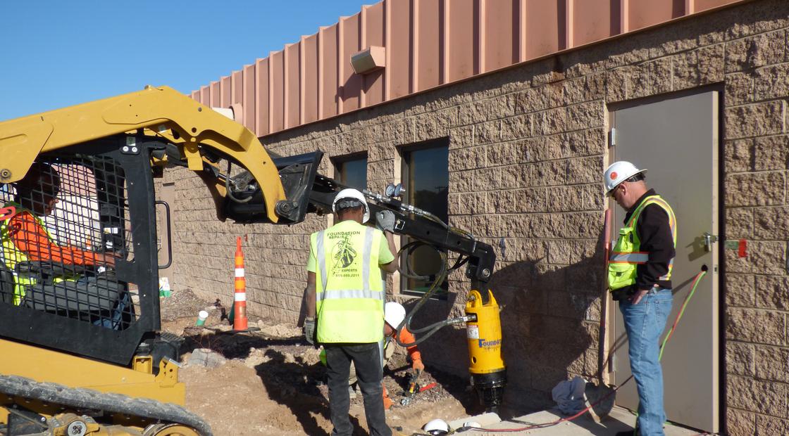 Helical pile installation